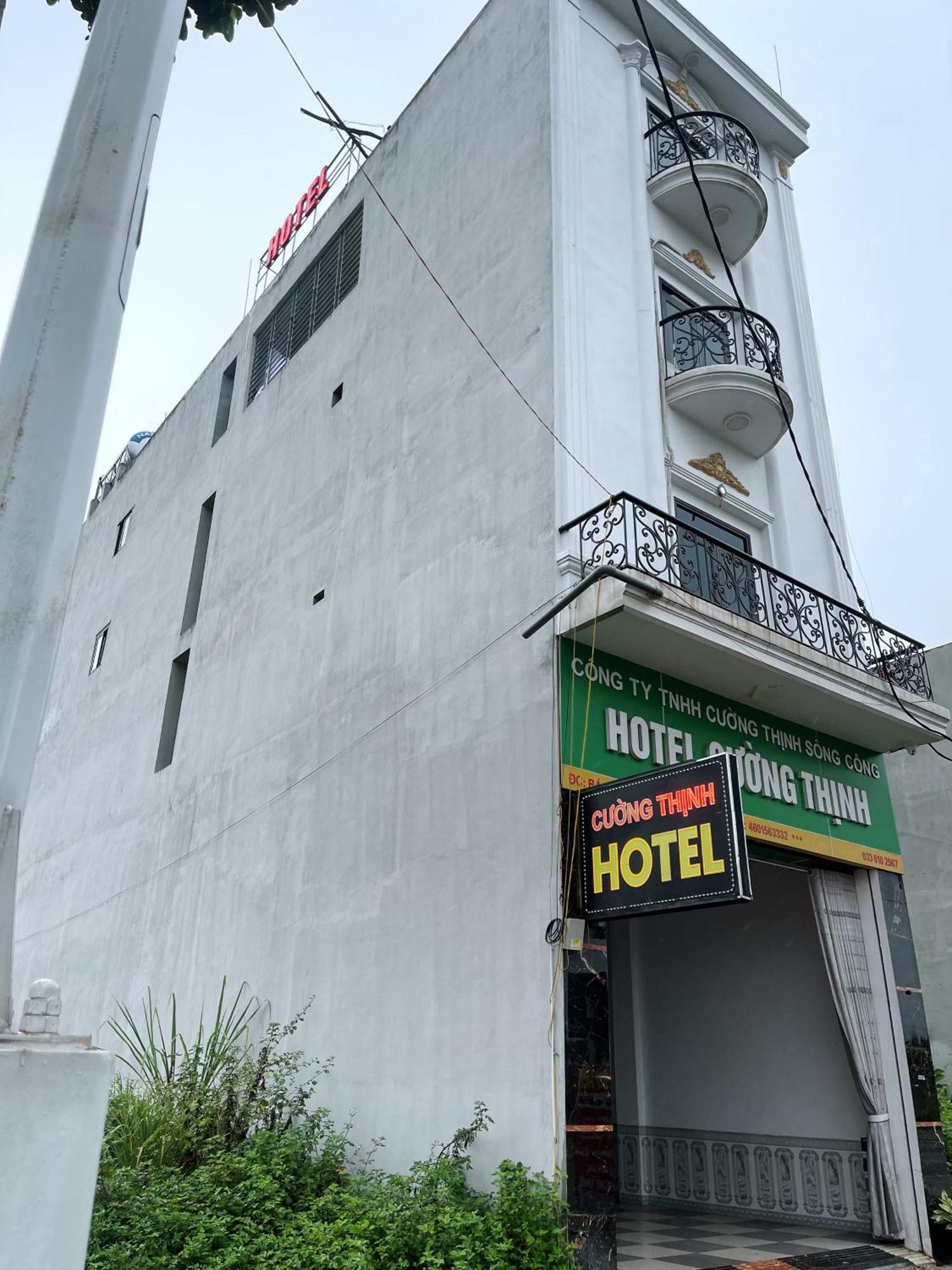 Cuong Thinh Hotel Song Cong Exterior foto